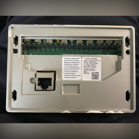 Trane thermostat tcont824a s52DAA UNTESTED - Picture 5 of 5